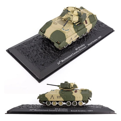 IXO 1/72 M2 Bradley Infantry Fighting Vehicle US Army Armored Vehicle Tank Model