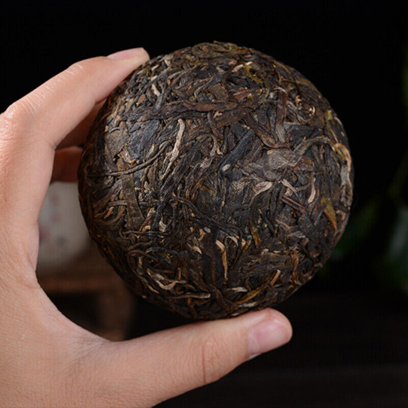 Pu'er Green Tea Healthy Drink 500g Natural Pu-Erh Raw Tuocha Bamboo Shoot Husk