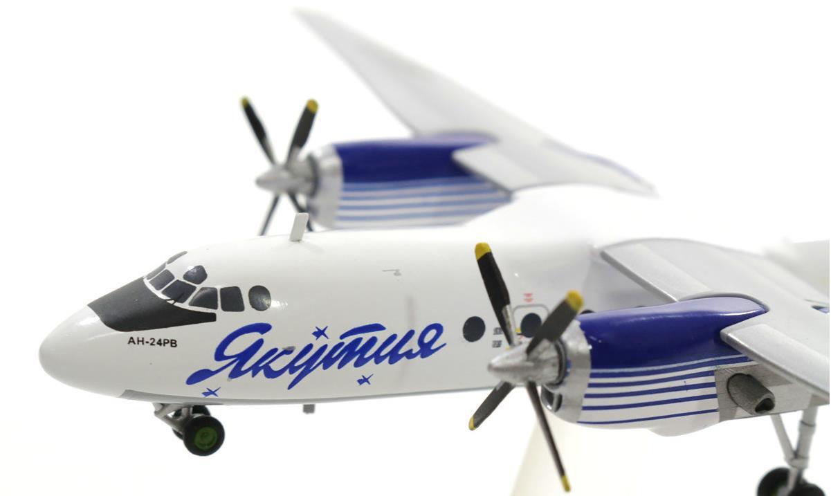 Herpa yakutaviatrans Antonov AN-24RV Aircraft 1/200 diecast plane model aircraft