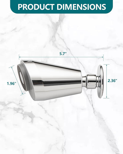 Adjustable Shower Holder Remote Dock Compatible with Moen Magnetic Handheld Show