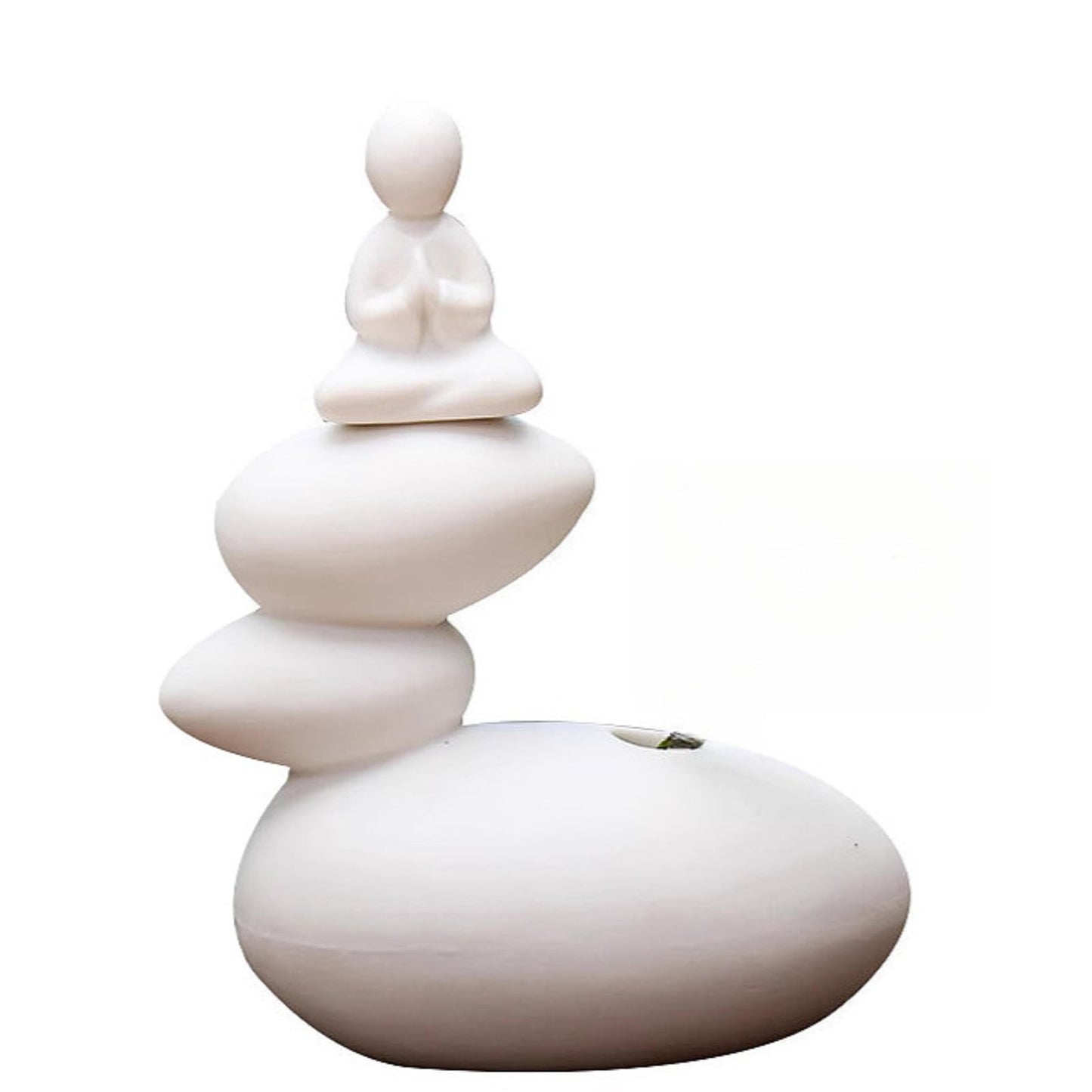 Chinese Buddha Statue Ceramic Hydroponic Tea Pet 12cm Tea Play Table Decoration