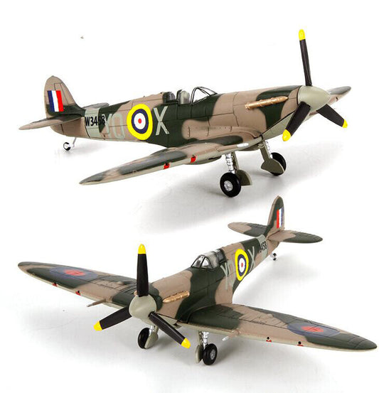 Terebo UNITED KINGDOM 1941 Supermarine Spitfire NK Vb 1/72 diecast plane model