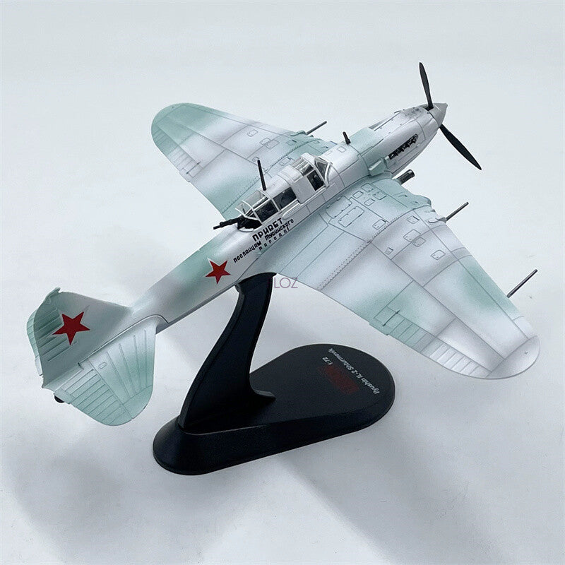 FLOZ Soviet for ILYUSHIN IL-2 Shturmovik 1/72 Aircraft Pre-built Model
