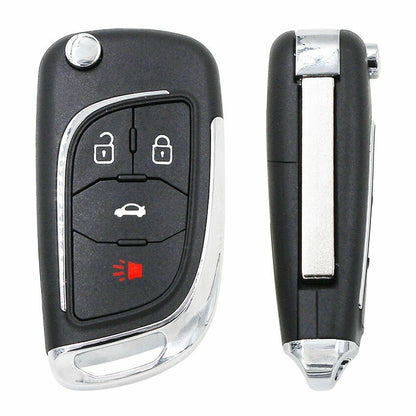 Flip Remote Key Shell Case Fob for Opel 2/3/4/5 Button Astra J Mokka Insignia 1x