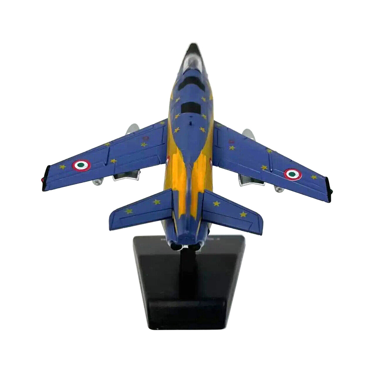 1:100 Scale Fiat G-91Y Fighter Alloy Aircraft Model Plane Static Display Gift