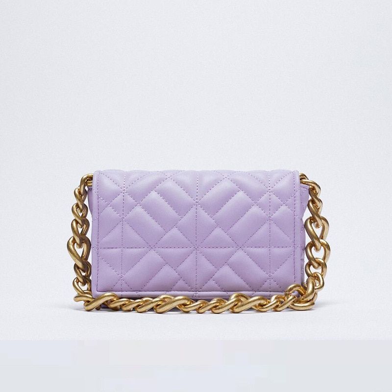 Soft Leather Chain Shoulder Bag Purse Handbag Clutch Tote High Quality S/L Sizes