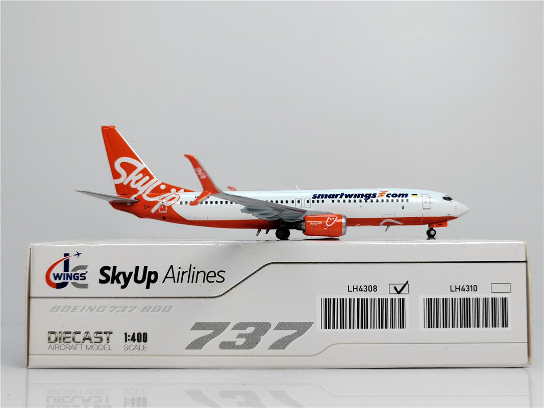 1:400 JC Wings SKYUP AIRLINES BOEING B737-800 Passenger Airplane Diecast Model