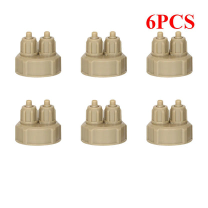 Aquarium CO2 System Generator Bottle Caps Fish Tank Live Plant DIY Air Diffusers