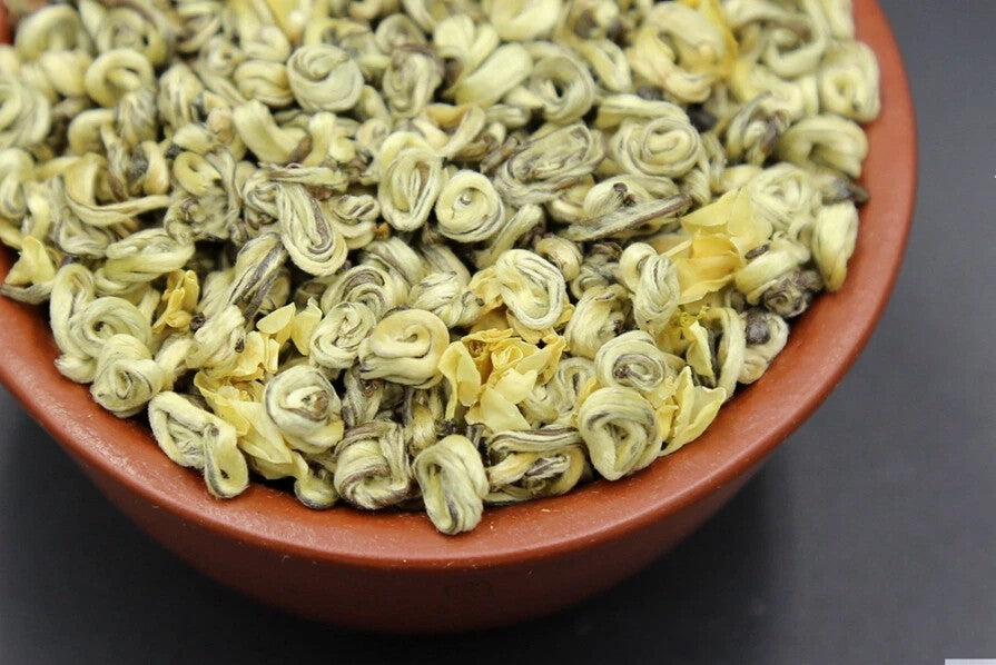 500g Jasmine Grüner Tee Bi Luo Chun flavored aroma Jasmine Jade snail Green Tea