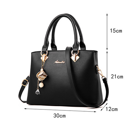 Women PU Leather Handbags Shoulder Bag Purse Messenger Satchel Crossbody Tote