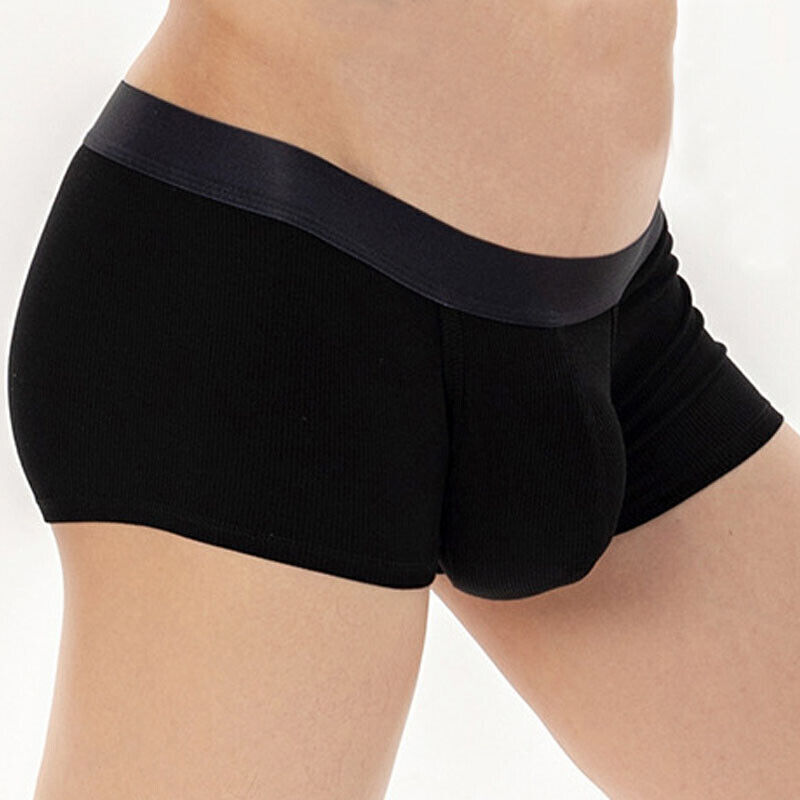 Sexy Men's Open Front Underwear U Convex Pouch Boxer Shorts Panties Underpants