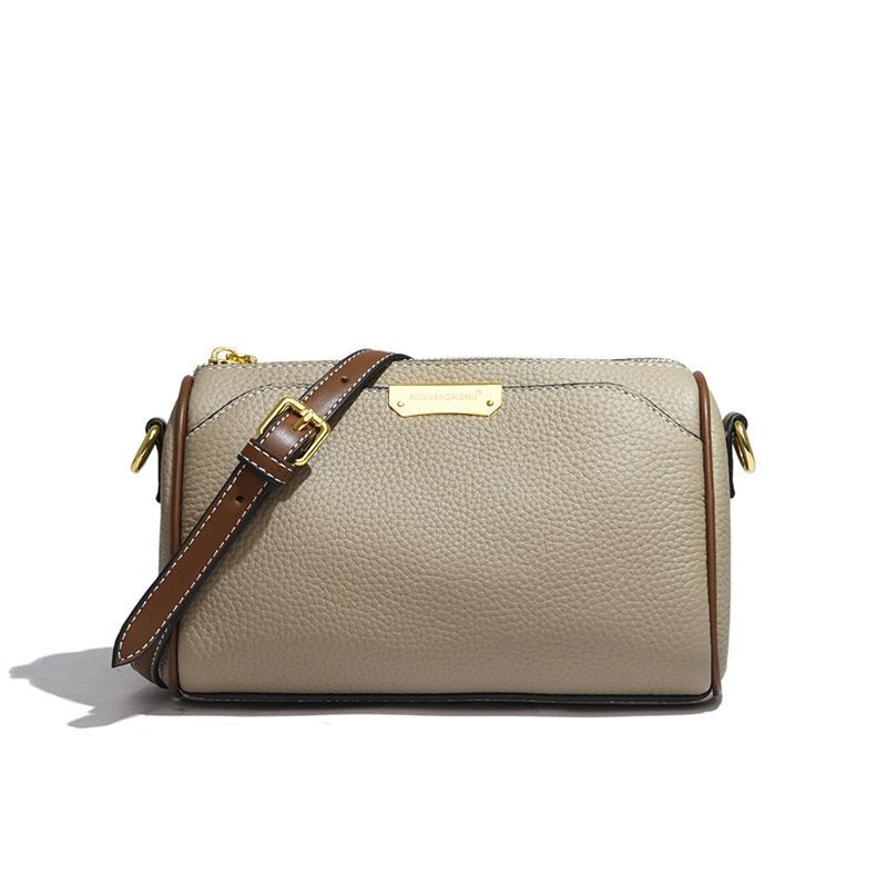 Sling Luxury Handbag Genuine Leather Shell Casual Vintage Shoulder Messenger Bag
