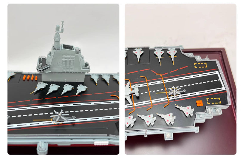 46CM 1:900 Fujian 003 Aircraft Carrier #18 Warship Diecast Battle Ship Model