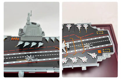 46CM 1:900 Fujian 003 Aircraft Carrier #18 Warship Diecast Battle Ship Model