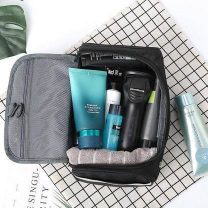 Polyester Business Storage Bag Toiletry Organizer Travel Cosmetic Bag Waterproof