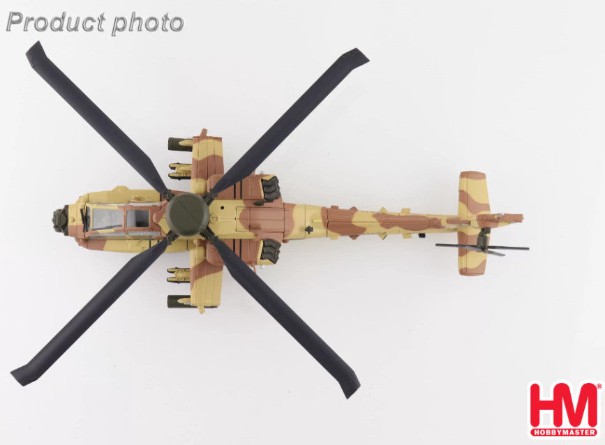 1:72 HM AH-64E Apache Guardian Qatar Air Force, 2022 Helicopter Diecast Model