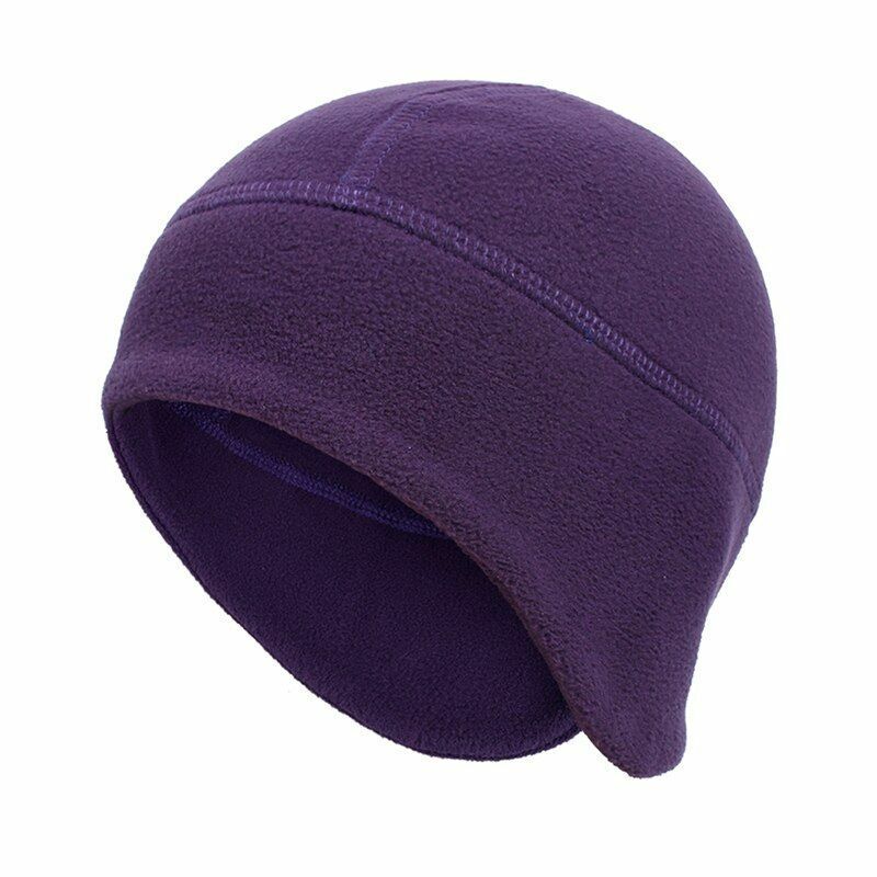 Unisex Outdoor Windproof Winter Warm Fleece Hat Camping Hunting Tactical 56-50CM