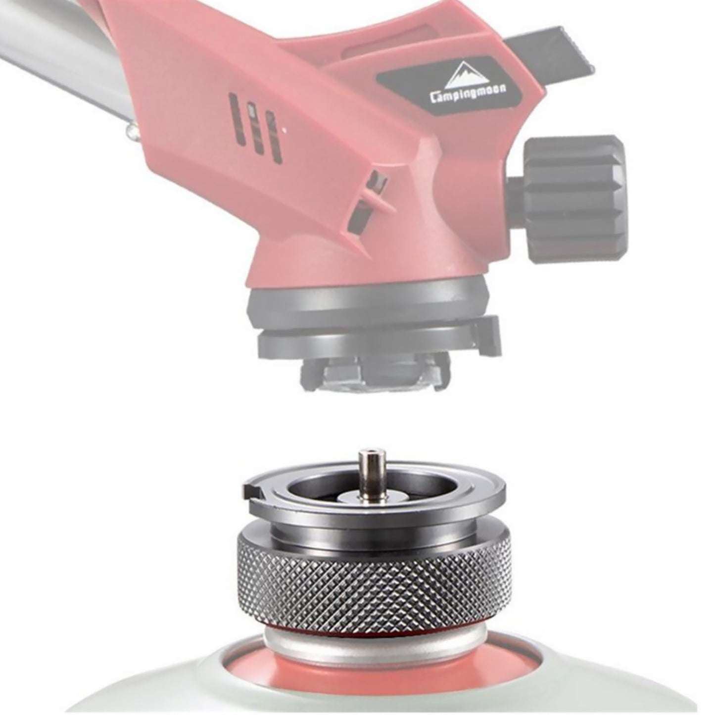 Gas Bottle Adapter Cartridge Outdoor Camping Stove Nozzle Burner Converter