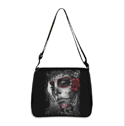 Gothic Skull Women's Bags Large Handbags Messenger Bag Ladies Shoulder Bags 1PC