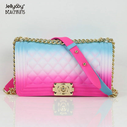 Handbags Women Jelly Shoulder Bag Women's Cluth Tote Ladies Crossbody Bags