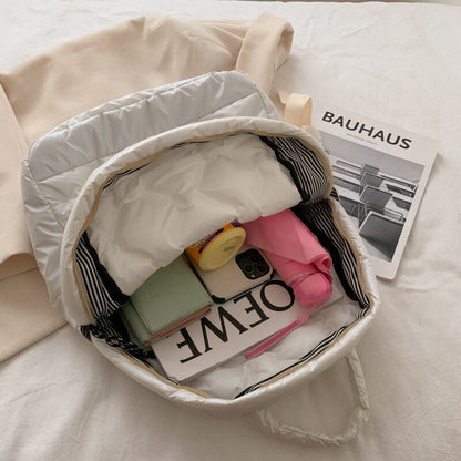 Soft Backpacks School Lightweight Cotton Travel Bags Small Backpack 30*35*14 CM