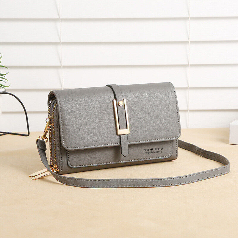 Crossbody Bags for Women Girl PU Leather Purses Handbags Letter Print Bag