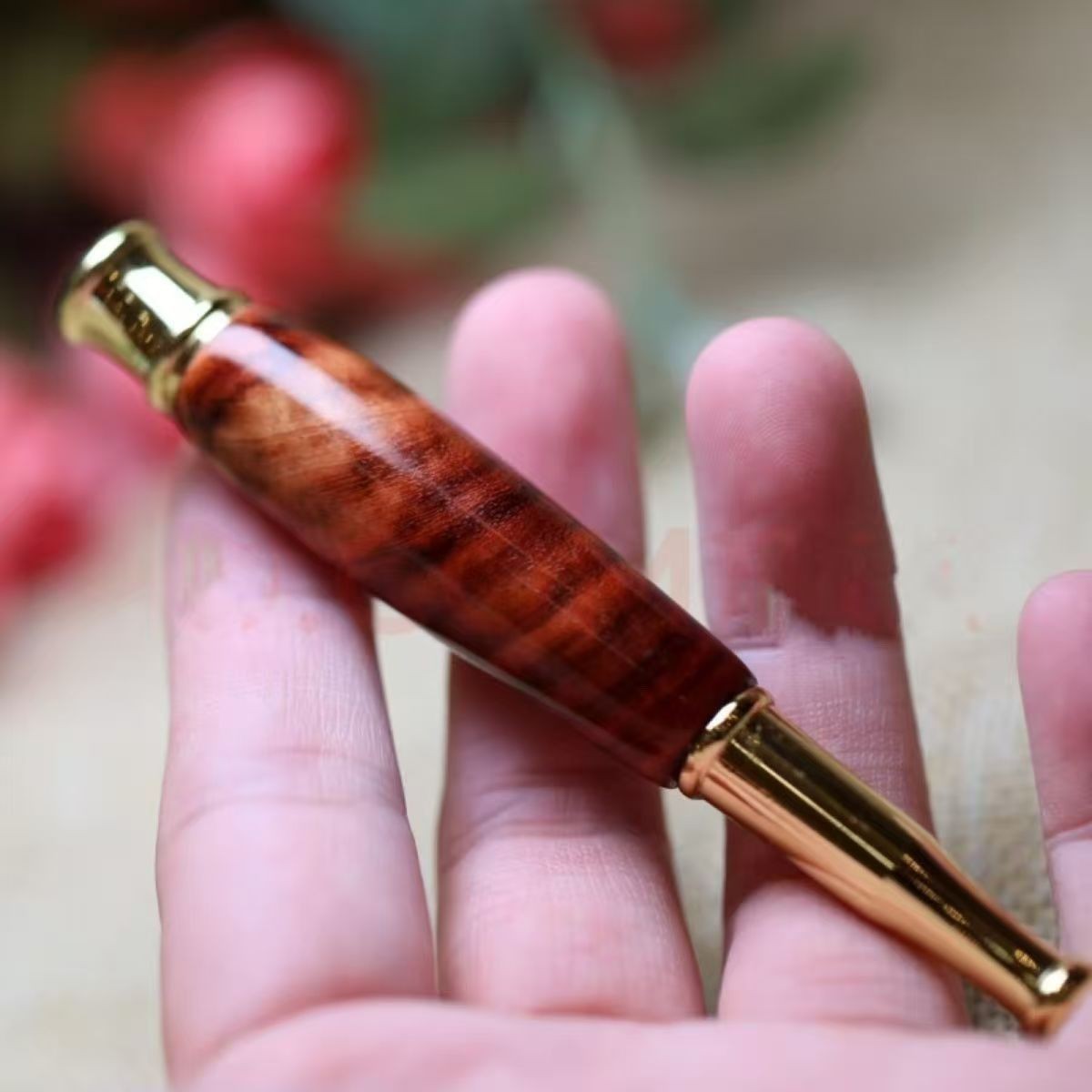 Hainan Huanghuali Filter Cigarette Holder 2Pcs Detachable Washable Smoking Tip