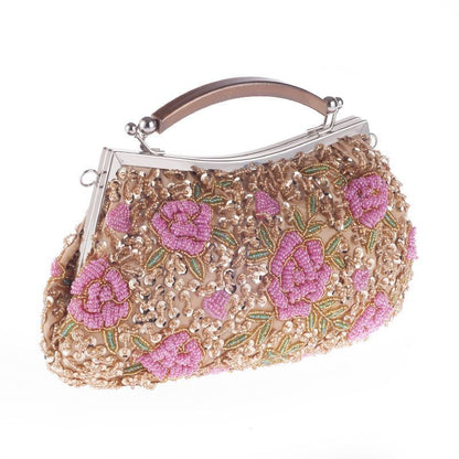 Women Clutch Bags Beads Evening Bag Day Clutches Party Bag Lady Vintage Purse