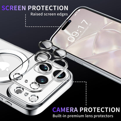 Magnetic for Iphone 17 Pro Max Case with Invisible Stand[Compatible with Magsafe