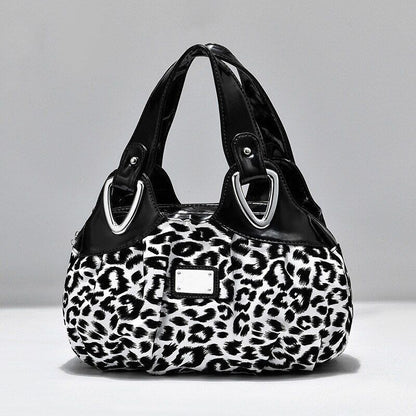 Women Shoulder Bag Printed Flower Messenger Bag Designer Leather Ladies Handbag