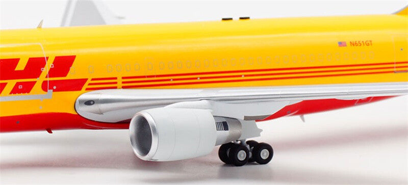 Inflight For DHL FOR BOEING B767-200 N651GT 1:200 Aircraft Pre-built Model