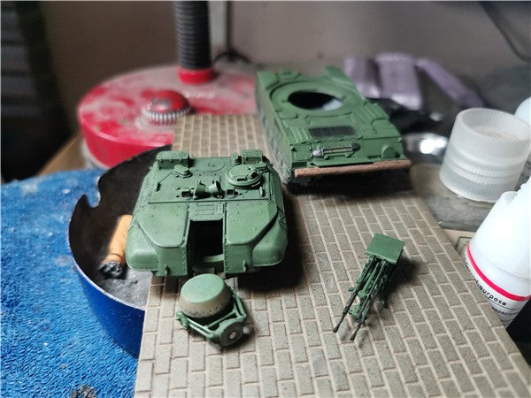 3D Printed 1/72 Russia Zsu234 Shilekha River Finished Tank Product