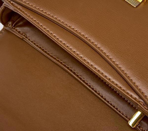 Women's real cowhide genuine leather single shoulder messenger bag purse