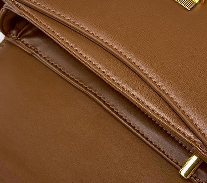 Women's real cowhide genuine leather single shoulder messenger bag purse