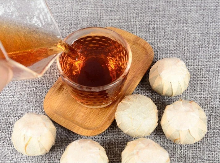 500g Yunnan Puer Mini Green Orange Peel ChenPi Citrus Pu'er Puerh Tea