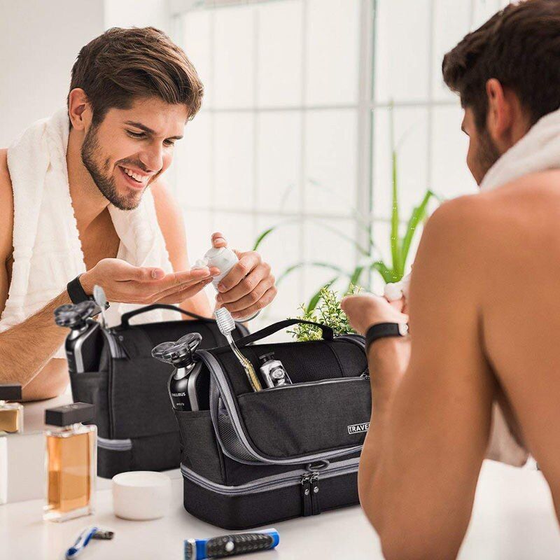 Hanging Make Up Bag Oxford Travel Organizer Cosmetic Bags Case Wash Toiletry Bag