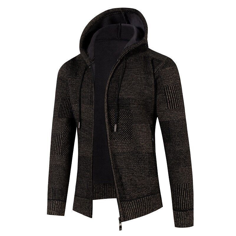 Men's Sweaters Cardigans Winter Hooded Men Sweatear Jackets Coats Men Cardigans