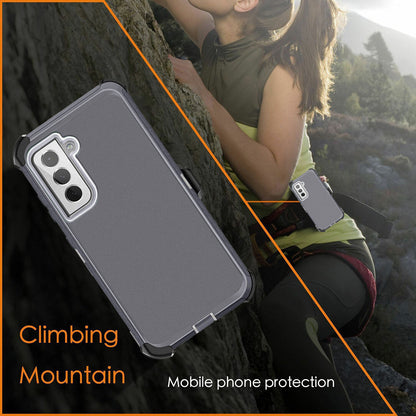 For Samsung Galaxy S21 FE 5G Belt Holster Case Hard Shockproof Cover / Accessory