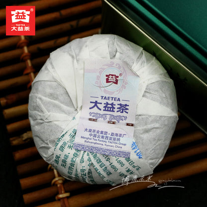 TAETEA Ji Xiang Tuocha * 2014 Menghai Tea Factory Dayi Puer Raw Tuo Cha 100g Box