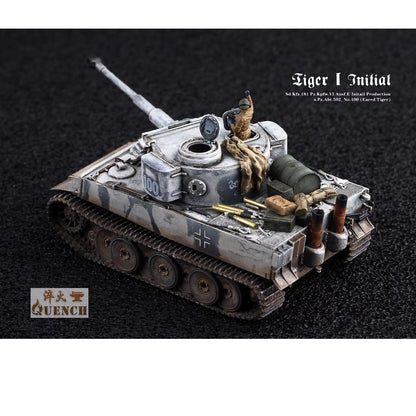 1/72 Quenched German Tiger Tank Ear Tiger Leningrad Finished Model No Solider