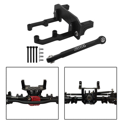 Servo Stand Mount+Steering Link Rod for Axial SCX10 II 90046/47 Axle 1/10 RC Car