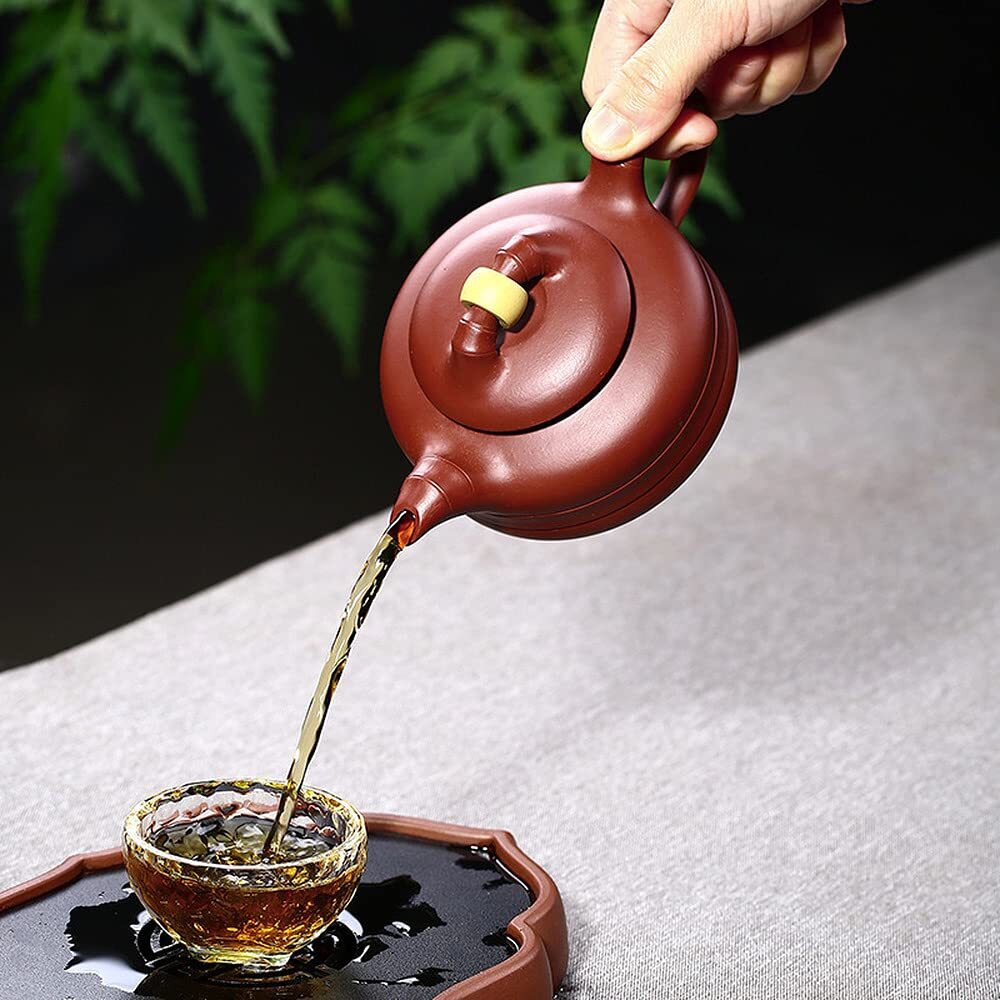 260ml Purple Clay Teapot Creative Dahongpao Kettle Tea Set Kung Fu Tea