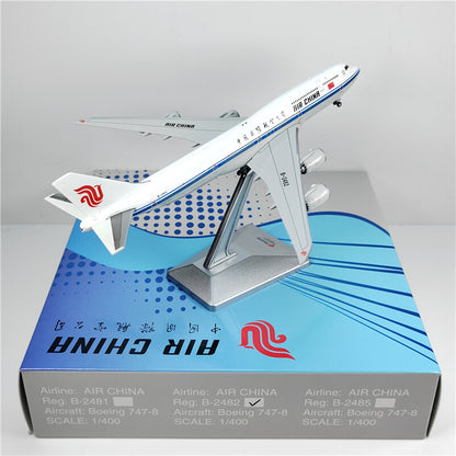 1:400 YY Wings AIR CHINA BOEING 747-8 Plane Airplane Diecast Aircraft Model