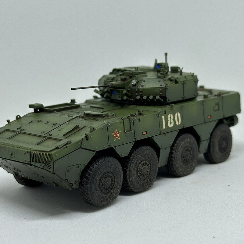 1/72 YIHE 19 Wheeled Infantry Fighting Vehicle Tank Pure Green Finished Model