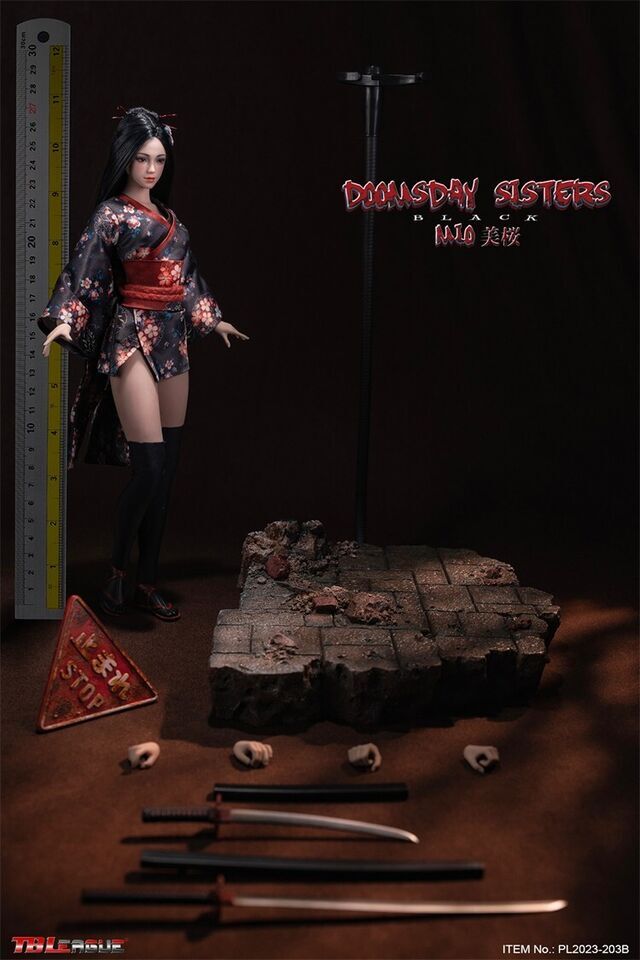1/6 TBLeague Doomsday Sisters Chika-White Action Figure Soldier