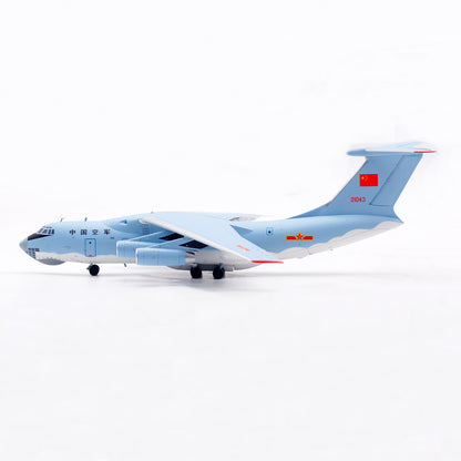 1:200 SQ Wings PLAAF Ilyushin Il-76 Passenger Airplane Diecast Model