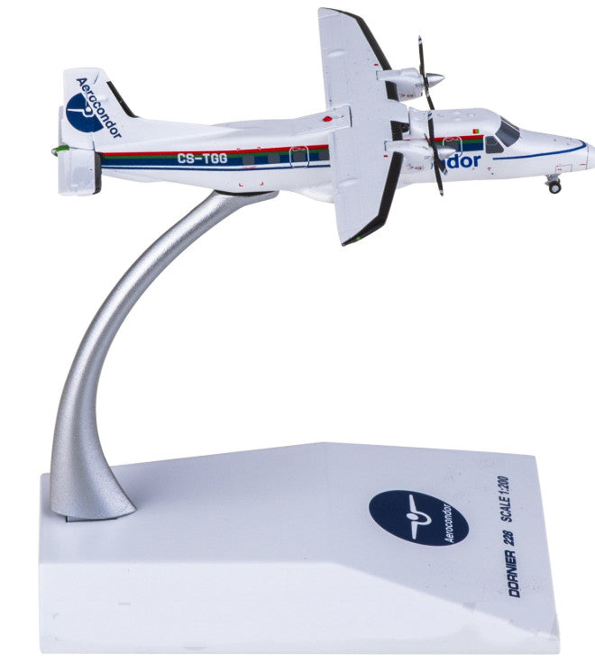 1:200 JC Wings Aerocondor Dornier Do 228-200 Plane Diecast Aircraft Model