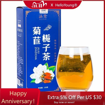 Healthy Herbal Tea Jujuzhizi ChaChicory Gardenia Tea Bag Acid Lowering Tea150 -