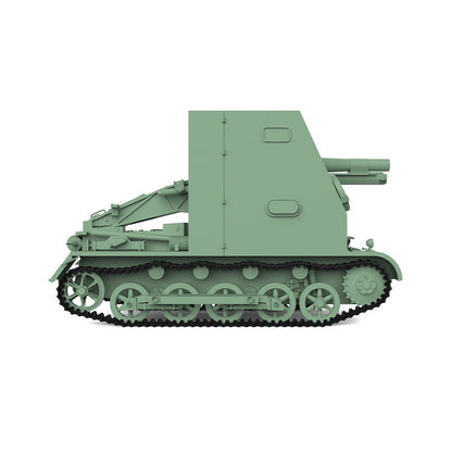 SSMODEL SS16709 V1.9 1/16 Model Kit German Sturmpanzer I Bison Self-PropelledGun