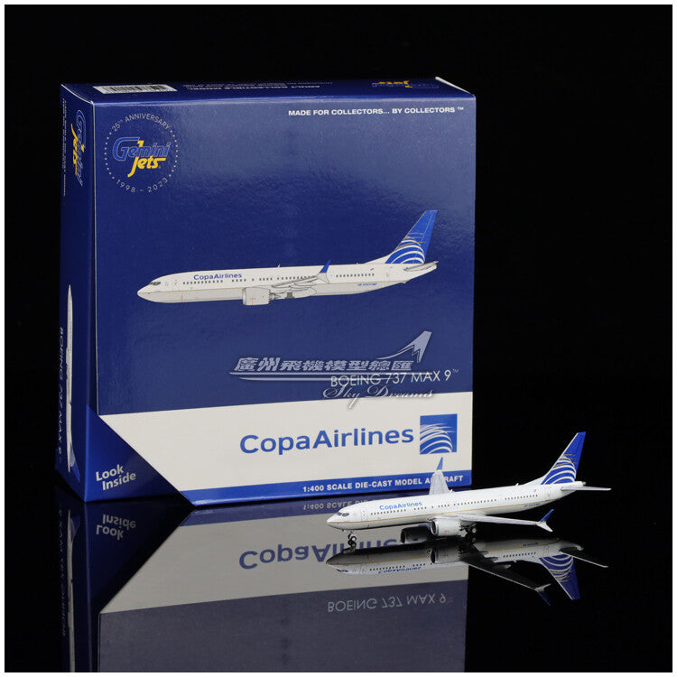 1:400 GeminiJets Copa Airlines BOEING 737 MAX 9 Passenger Airplane Diecast Model